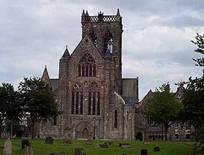 sideview of Paisley Abbey